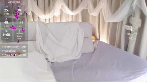 Media: A video of a serene hospital room with a patient in bed, covered in white sheets and blankets, under soft, draped curtains. A digital display shows temperature, humidity, and room number.