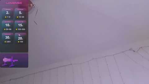 Media: Video of a ceiling with a crack and a digital display showing temperature and humidity readings.