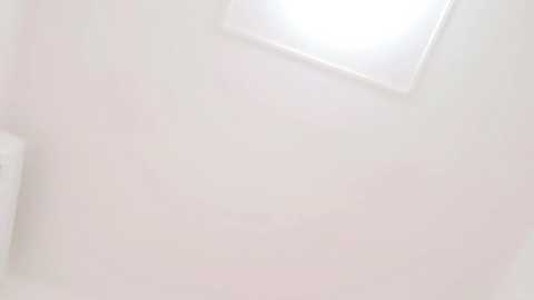 Media: A video of a ceiling with a white light fixture, slightly blurred, capturing a minimalist and clean aesthetic. The image focuses on the smooth, pristine surface of the ceiling.