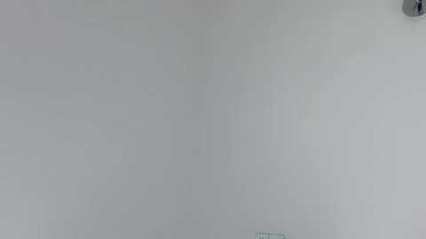 Video of a clean, white wall with a faint vertical shadow in the center, suggesting a light source from the right. The wall appears smooth with a slight texture.