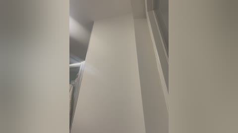 Media: Video of a modern, minimalist hallway with beige walls and a recessed ceiling light, showcasing clean lines and a sleek, uncluttered aesthetic.