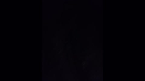 A dimly lit, black-and-white video with a dark, textured background, showcasing minimal contrast and indistinct details, possibly indicating a low-light or night scene.